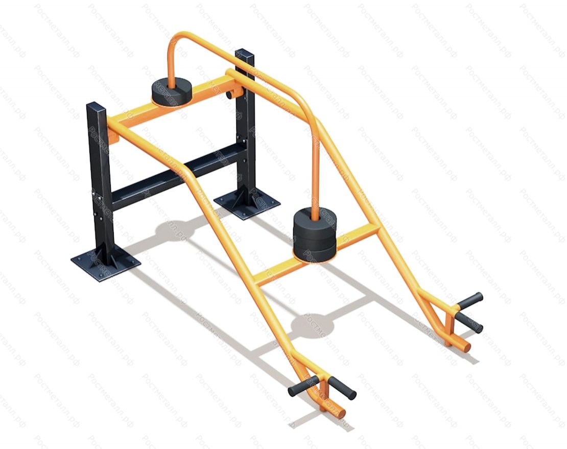 Уличный тренажер Становая тяга с изменяемой нагрузкой 10400